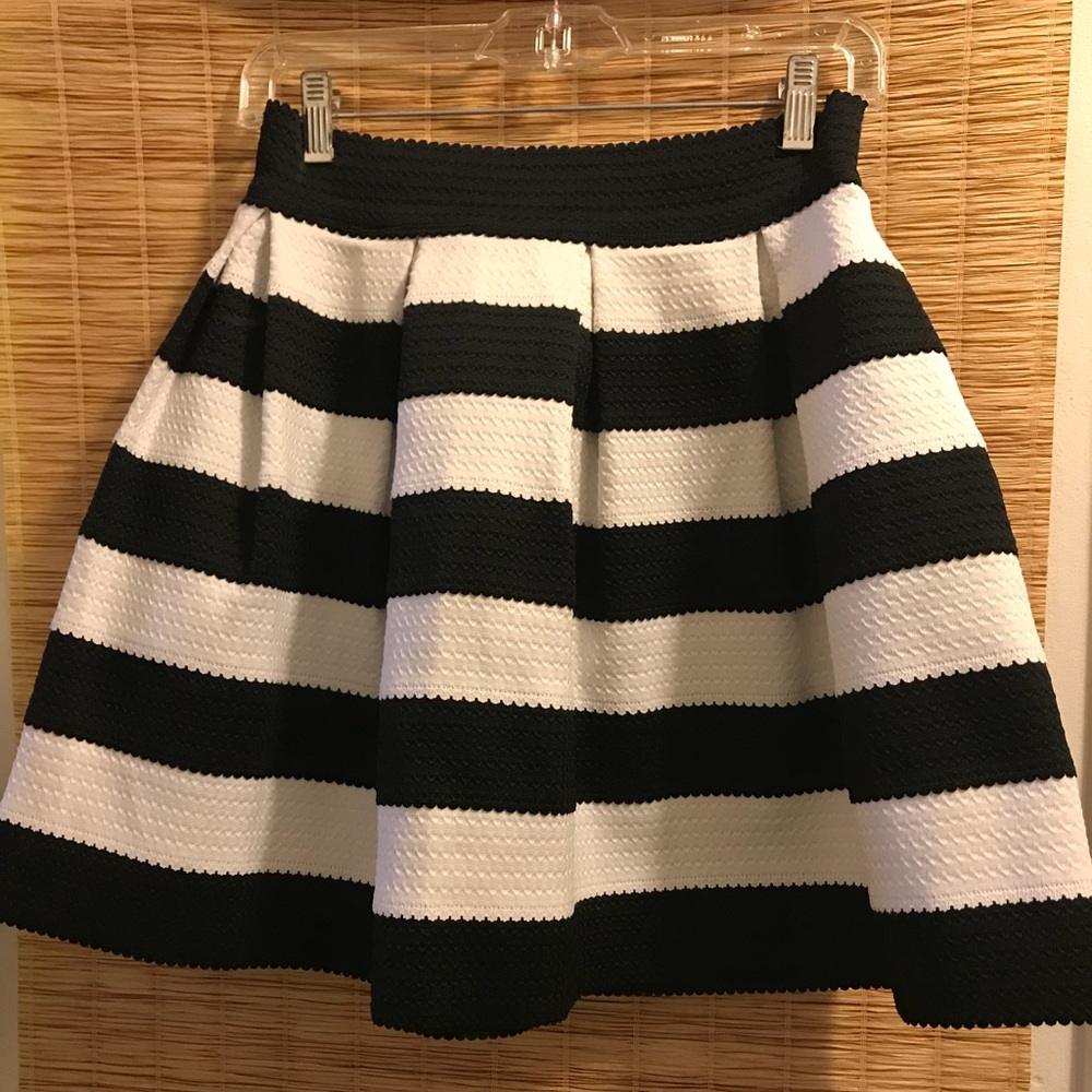Express Striped Skirt